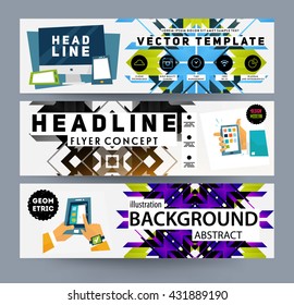 Abstract Background. Geometric Shapes and Frames for Presentation, Annual Reports, Flyers, Brochures, Leaflets, Posters, Business Cards and Document Cover Pages Design. A4 Title Sheet Template.