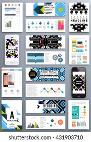 Abstract Background. Geometric Shapes and Frames for Presentation, Annual Reports, Flyers, Brochures, Leaflets, Posters, Business Cards and Document Cover Pages Design. A4 Title Sheet Template.