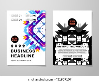 Abstract Background. Geometric Shapes and Frames for Presentation, Annual Reports, Flyers, Brochures, Leaflets, Posters, Business Cards and Document Cover Pages Design. A4 Title Sheet Template.
