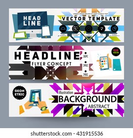 Abstract Background. Geometric Shapes and Frames for Presentation, Annual Reports, Flyers, Brochures, Leaflets, Posters, Business Cards and Document Cover Pages Design. A4 Title Sheet Template.