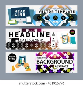 Abstract Background. Geometric Shapes and Frames for Presentation, Annual Reports, Flyers, Brochures, Leaflets, Posters, Business Cards and Document Cover Pages Design. A4 Title Sheet Template.
