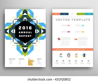 Abstract Background. Geometric Shapes and Frames for Presentation, Annual Reports, Flyers, Brochures, Leaflets, Posters, Business Cards and Document Cover Pages Design. A4 Title Sheet Template.