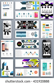 Abstract Background. Geometric Shapes and Frames for Presentation, Annual Reports, Flyers, Brochures, Leaflets, Posters, Business Cards and Document Cover Pages Design. A4 Title Sheet Template.
