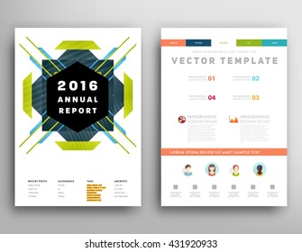 Abstract Background. Geometric Shapes and Frames for Presentation, Annual Reports, Flyers, Brochures, Leaflets, Posters, Business Cards and Document Cover Pages Design. A4 Title Sheet Template.
