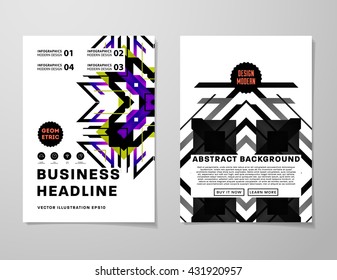 Abstract Background. Geometric Shapes and Frames for Presentation, Annual Reports, Flyers, Brochures, Leaflets, Posters, Business Cards and Document Cover Pages Design. A4 Title Sheet Template.