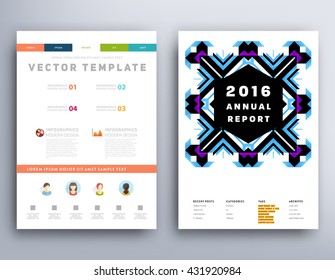 Abstract Background. Geometric Shapes and Frames for Presentation, Annual Reports, Flyers, Brochures, Leaflets, Posters, Business Cards and Document Cover Pages Design. A4 Title Sheet Template.