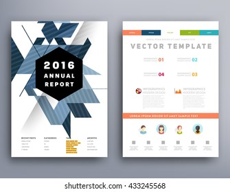 Abstract Background. Geometric Shapes and Frames for Presentation, Annual Reports, Flyers, Brochures, Leaflets, Posters, Business Cards and Document Cover Pages Design. A4 Title Sheet Template