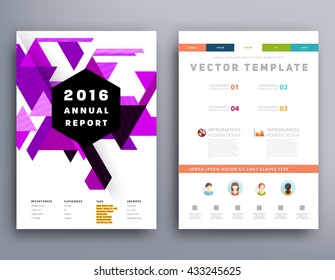 Abstract Background. Geometric Shapes and Frames for Presentation, Annual Reports, Flyers, Brochures, Leaflets, Posters, Business Cards and Document Cover Pages Design. A4 Title Sheet Template
