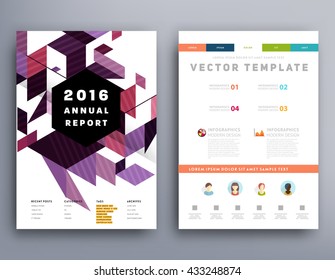 Abstract Background. Geometric Shapes and Frames for Presentation, Annual Reports, Flyers, Brochures, Leaflets, Posters, Business Cards and Document Cover Pages Design. A4 Title Sheet Template