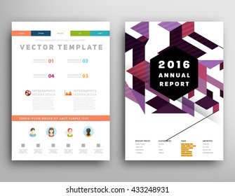 Abstract Background. Geometric Shapes and Frames for Presentation, Annual Reports, Flyers, Brochures, Leaflets, Posters, Business Cards and Document Cover Pages Design. A4 Title Sheet Template