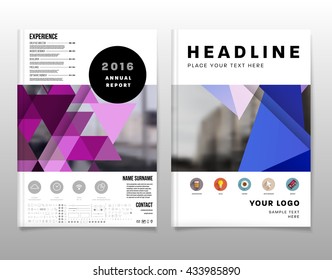 Abstract Background. Geometric Shapes and Frames for Presentation, Annual Reports, Flyers, Brochures, Leaflets, Posters, Business Cards and Document Cover Pages Design. A4 Title Sheet Template.