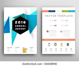 Abstract Background. Geometric Shapes and Frames for Presentation, Annual Reports, Flyers, Brochures, Leaflets, Posters, Business Cards and Document Cover Pages Design. A4 Title Sheet Template.