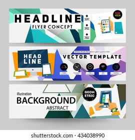 Abstract Background. Geometric Shapes and Frames for Presentation, Annual Reports, Flyers, Brochures, Leaflets, Posters, Business Cards and Document Cover Pages Design. A4 Title Sheet Template.