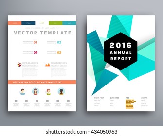Abstract Background. Geometric Shapes and Frames for Presentation, Annual Reports, Flyers, Brochures, Leaflets, Posters, Business Cards and Document Cover Pages Design. A4 Title Sheet Template