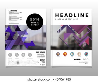 Abstract Background. Geometric Shapes and Frames for Presentation, Annual Reports, Flyers, Brochures, Leaflets, Posters, Business Cards and Document Cover Pages Design. A4 Title Sheet Template.