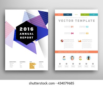 Abstract Background. Geometric Shapes and Frames for Presentation, Annual Reports, Flyers, Brochures, Leaflets, Posters, Business Cards and Document Cover Pages Design. A4 Title Sheet Template.