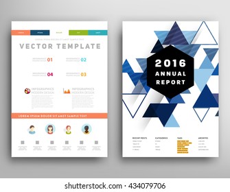 Abstract Background. Geometric Shapes and Frames for Presentation, Annual Reports, Flyers, Brochures, Leaflets, Posters, Business Cards and Document Cover Pages Design. A4 Title Sheet Template.