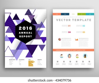 Abstract Background. Geometric Shapes and Frames for Presentation, Annual Reports, Flyers, Brochures, Leaflets, Posters, Business Cards and Document Cover Pages Design. A4 Title Sheet Template.