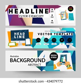 Abstract Background. Geometric Shapes and Frames for Presentation, Annual Reports, Flyers, Brochures, Leaflets, Posters, Business Cards and Document Cover Pages Design. A4 Title Sheet Template.