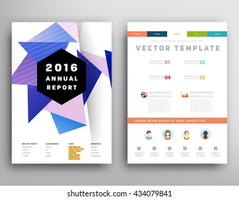 Abstract Background. Geometric Shapes and Frames for Presentation, Annual Reports, Flyers, Brochures, Leaflets, Posters, Business Cards and Document Cover Pages Design. A4 Title Sheet Template.