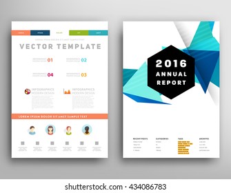 Abstract Background. Geometric Shapes and Frames for Presentation, Annual Reports, Flyers, Brochures, Leaflets, Posters, Business Cards and Document Cover Pages Design. A4 Title Sheet Template.