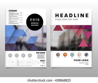Abstract Background. Geometric Shapes and Frames for Presentation, Annual Reports, Flyers, Brochures, Leaflets, Posters, Business Cards and Document Cover Pages Design. A4 Title Sheet Template.