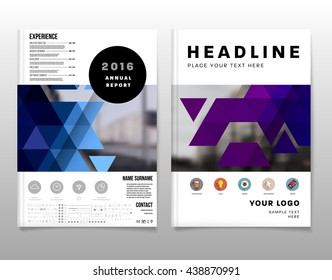 Abstract Background. Geometric Shapes and Frames for Presentation, Annual Reports, Flyers, Brochures, Leaflets, Posters, Business Cards and Document Cover Pages Design. A4 Title Sheet Template.