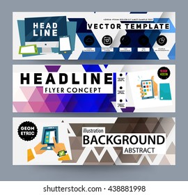 Abstract Background. Geometric Shapes and Frames for Presentation, Annual Reports, Flyers, Brochures, Leaflets, Posters, Business Cards and Document Cover Pages Design. A4 Title Sheet Template.