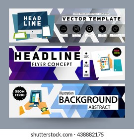 Abstract Background. Geometric Shapes and Frames for Presentation, Annual Reports, Flyers, Brochures, Leaflets, Posters, Business Cards and Document Cover Pages Design. A4 Title Sheet Template.
