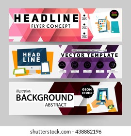 Abstract Background. Geometric Shapes and Frames for Presentation, Annual Reports, Flyers, Brochures, Leaflets, Posters, Business Cards and Document Cover Pages Design. A4 Title Sheet Template.