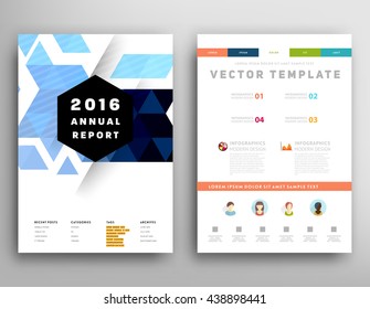 Abstract Background. Geometric Shapes and Frames for Presentation, Annual Reports, Flyers, Brochures, Leaflets, Posters, Business Cards and Document Cover Pages Design. A4 Title Sheet Template.
