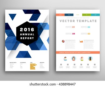Abstract Background. Geometric Shapes and Frames for Presentation, Annual Reports, Flyers, Brochures, Leaflets, Posters, Business Cards and Document Cover Pages Design. A4 Title Sheet Template.