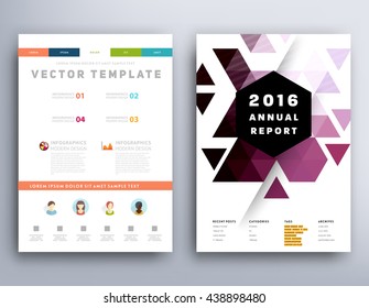 Abstract Background. Geometric Shapes and Frames for Presentation, Annual Reports, Flyers, Brochures, Leaflets, Posters, Business Cards and Document Cover Pages Design. A4 Title Sheet Template.