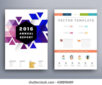 Abstract Background. Geometric Shapes and Frames for Presentation, Annual Reports, Flyers, Brochures, Leaflets, Posters, Business Cards and Document Cover Pages Design. A4 Title Sheet Template.