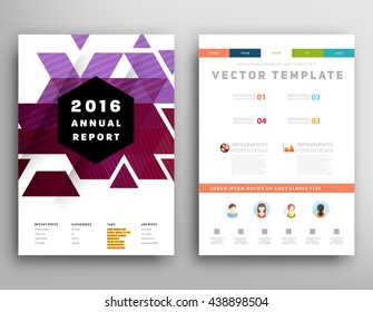 Abstract Background. Geometric Shapes and Frames for Presentation, Annual Reports, Flyers, Brochures, Leaflets, Posters, Business Cards and Document Cover Pages Design. A4 Title Sheet Template.