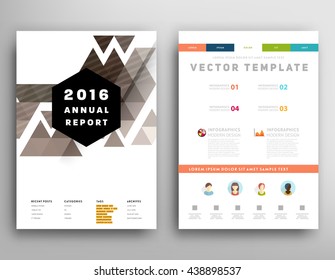 Abstract Background. Geometric Shapes and Frames for Presentation, Annual Reports, Flyers, Brochures, Leaflets, Posters, Business Cards and Document Cover Pages Design. A4 Title Sheet Template.