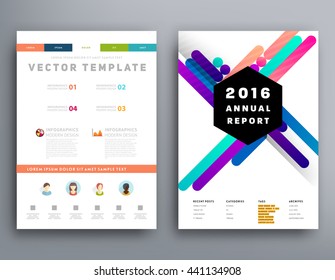 Abstract Background. Geometric Shapes and Frames for Presentation, Annual Reports, Flyers, Brochures, Leaflets, Posters, Business Cards and Document Cover Pages Design. A4 Title Sheet Template