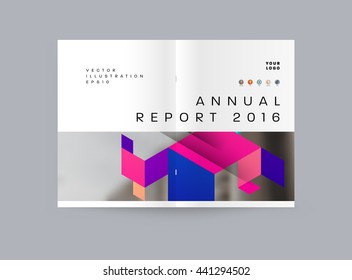 Abstract Background. Geometric Shapes and Frames for Presentation, Annual Reports, Flyers, Brochures, Leaflets, Posters, Business Cards and Document Cover Pages Design. A4 Title Sheet Template