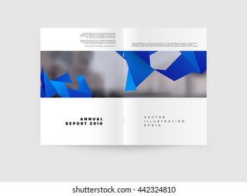 Abstract Background. Geometric Shapes and Frames for Presentation, Annual Reports, Flyers, Brochures, Leaflets, Posters, Business Cards and Document Cover Pages Design. A4 Title Sheet Template