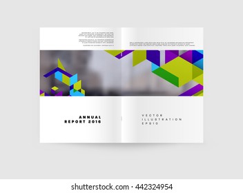Abstract Background. Geometric Shapes and Frames for Presentation, Annual Reports, Flyers, Brochures, Leaflets, Posters, Business Cards and Document Cover Pages Design. A4 Title Sheet Template
