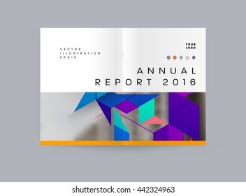 Antecedentes abstractos. Formas geométricas y marcos para presentación, informes anuales, volantes, folletos, folletos, carteles, tarjetas de presentación y diseño de portadas de documentos. Plantilla de hoja de título A4