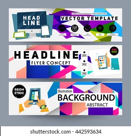 Abstract Background. Geometric Shapes and Frames for Presentation, Annual Reports, Flyers, Brochures, Leaflets, Posters, Business Cards and Document Cover Pages Design. A4 Title Sheet Template