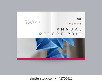 Abstract Background. Geometric Shapes and Frames for Presentation, Annual Reports, Flyers, Brochures, Leaflets, Posters, Business Cards and Document Cover Pages Design. A4 Title Sheet Template