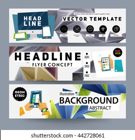 Abstract Background. Geometric Shapes and Frames for Presentation, Annual Reports, Flyers, Brochures, Leaflets, Posters, Business Cards and Document Cover Pages Design. A4 Title Sheet Template