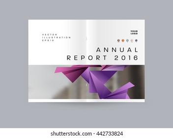 Abstract Background. Geometric Shapes and Frames for Presentation, Annual Reports, Flyers, Brochures, Leaflets, Posters, Business Cards and Document Cover Pages Design. A4 Title Sheet Template