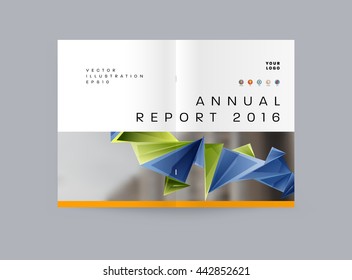 Abstract Background. Geometric Shapes and Frames for Presentation, Annual Reports, Flyers, Brochures, Leaflets, Posters, Business Cards and Document Cover Pages Design. A4 Title Sheet Template