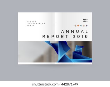 Abstract Background. Geometric Shapes and Frames for Presentation, Annual Reports, Flyers, Brochures, Leaflets, Posters, Business Cards and Document Cover Pages Design. A4 Title Sheet Template