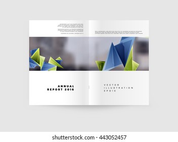 Abstract Background. Geometric Shapes and Frames for Presentation, Annual Reports, Flyers, Brochures, Leaflets, Posters,  and Document Cover Pages Design. A4 Title Sheet Template