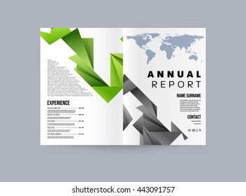 Abstract Background. Geometric Shapes and Frames for Presentation