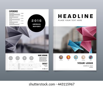 Abstract Background. Geometric Shapes and Frames for Presentation